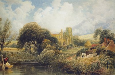 Llandaff, 1829 von Peter de Wint